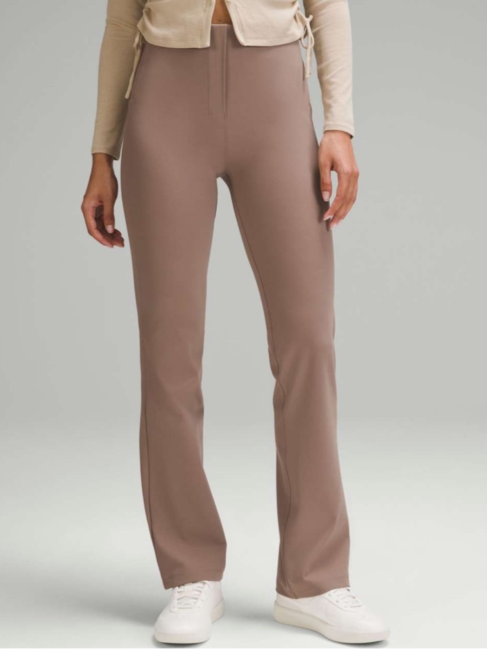 Lululemon Smooth Fit Pull-On High-Rise Pant *Regular Taupe size 6